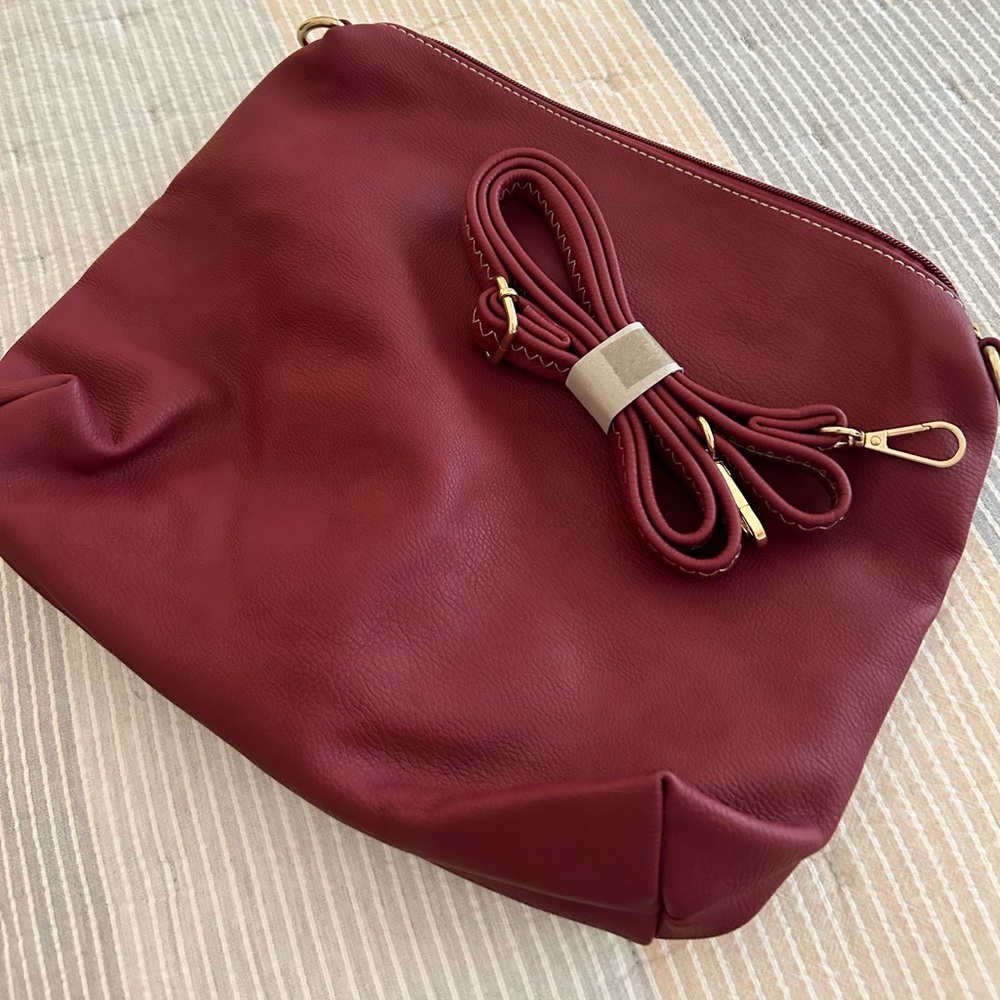 Leather Crossbody / Clutch